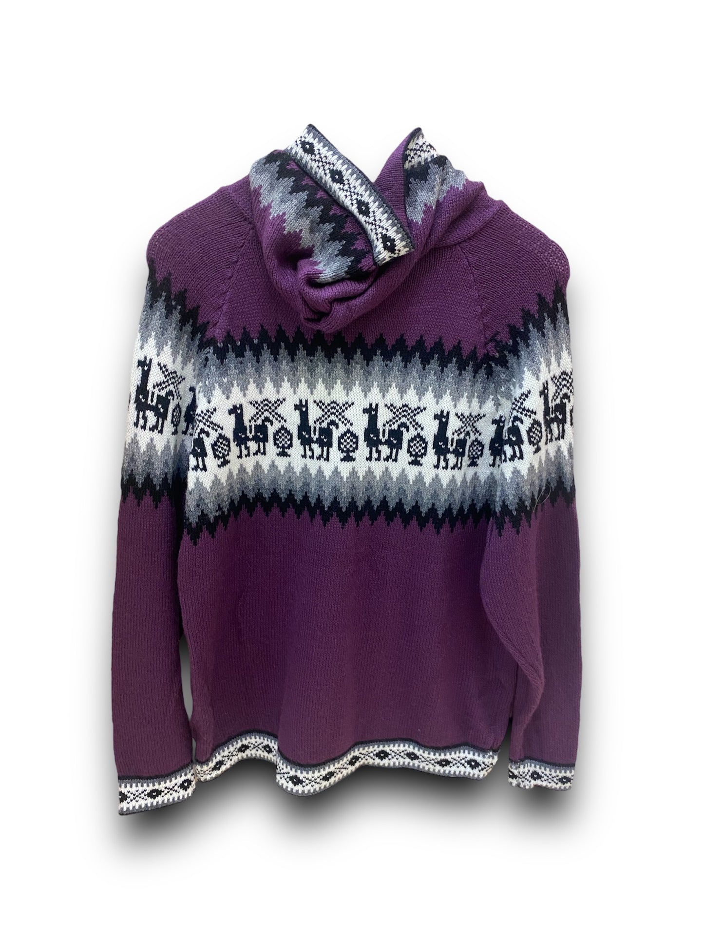 13 coat alpaca- purple